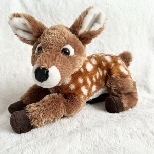 Aurora World Deer Fawn 12” Woodland Stuffed Animal Toy
